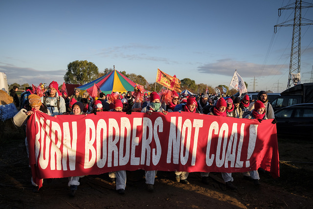 Burn Borders not Coal
