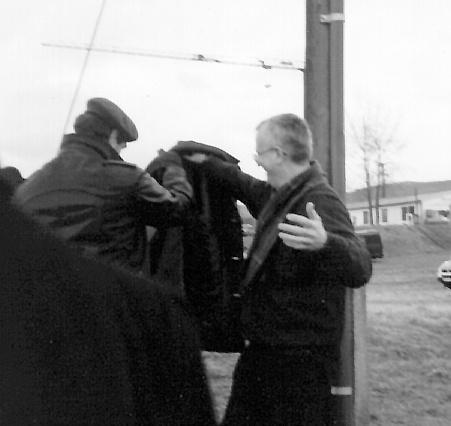Polizei durchsucht Frank Spieth in Saalfeld 1998